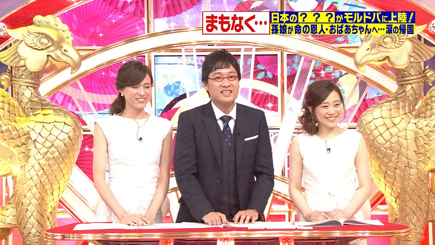 笹川友里と江藤愛　ノースリーブ　メイドインJAPAN★日本を誇りに思えるSP！