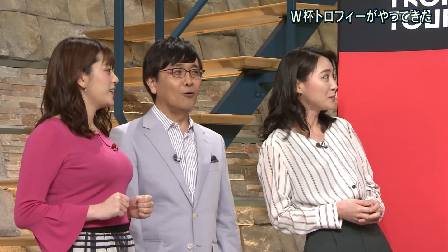 テレ朝・三谷紬アナが凶暴な巨乳を見せつけていた件！！