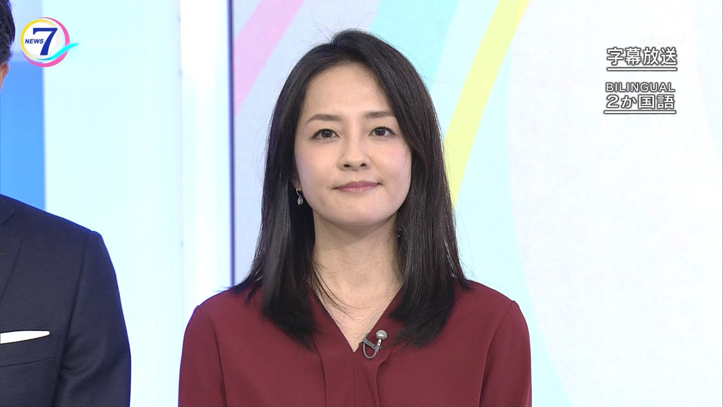 鈴木奈穂子アナが「NHKニュース7」に復帰！