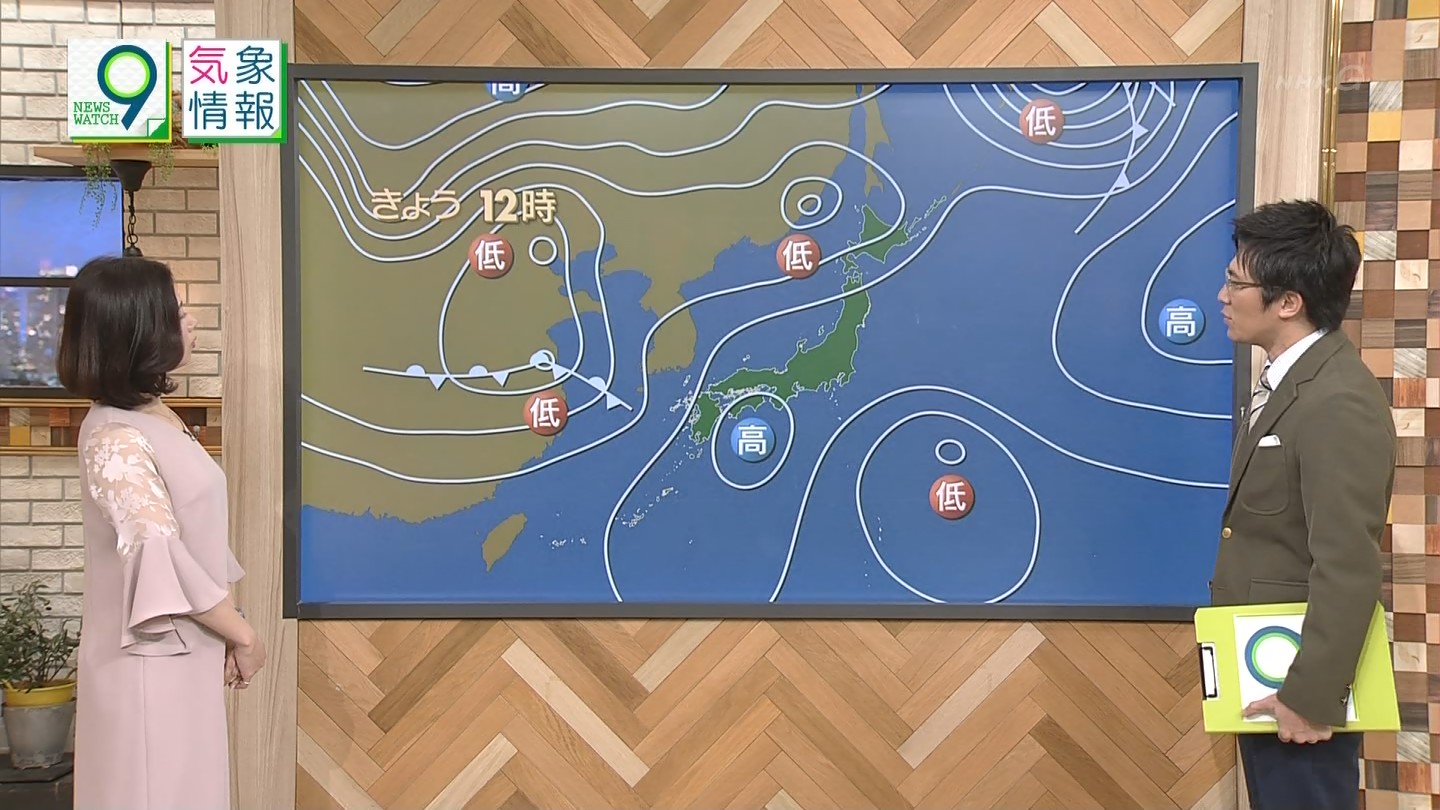 桑子真帆アナ　横乳！　ニュースウオッチ9